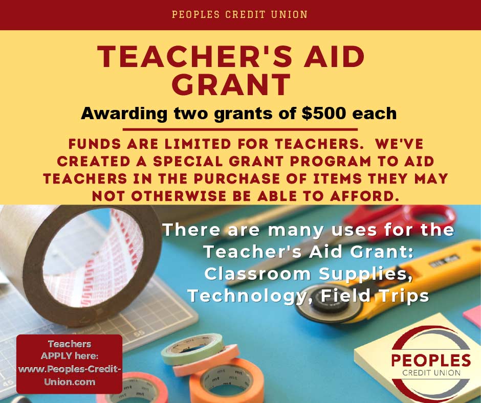 Teacher's Aid Grant Teacher's Aid Grant